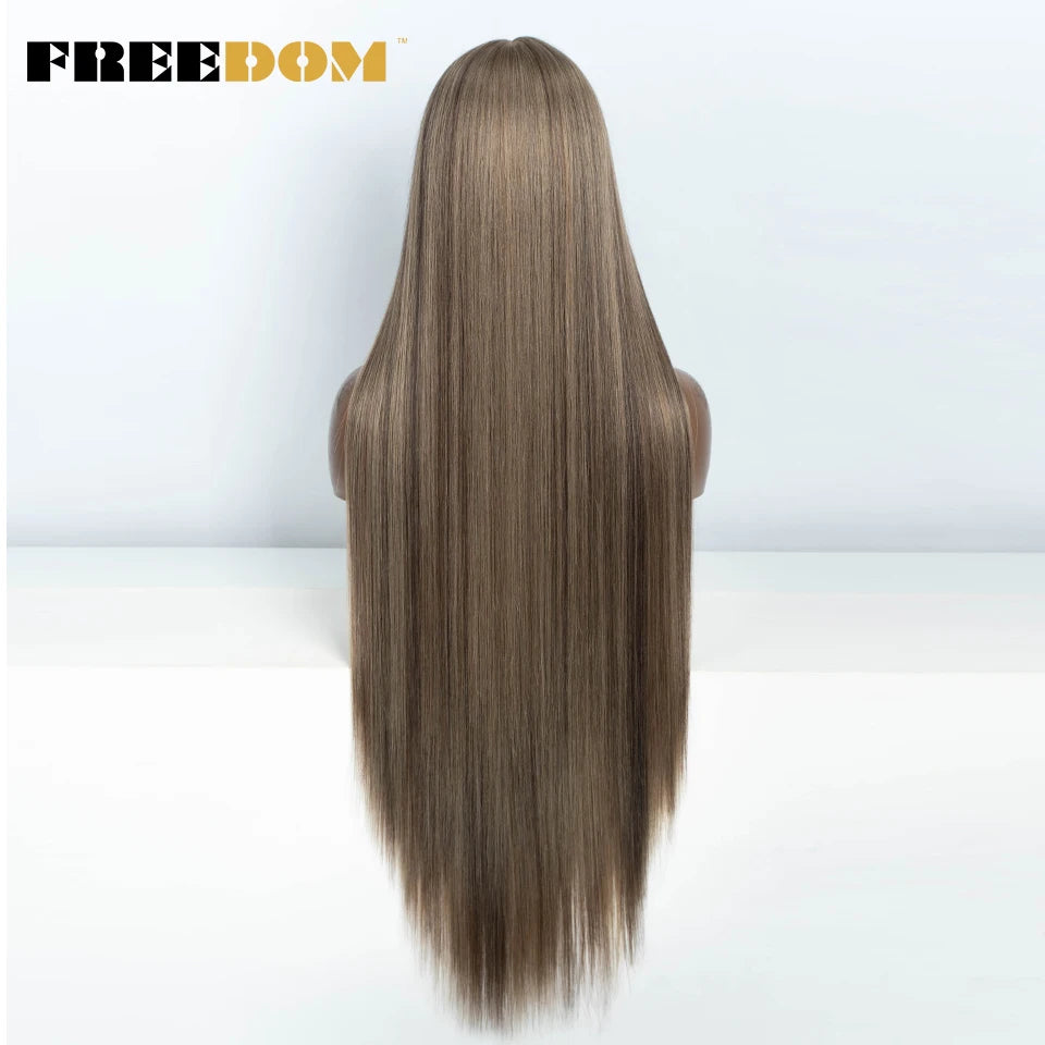 Straight Synthetic Lace Front Wigs - Various Colors Available
