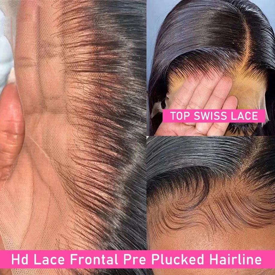 Brazilian Remy Straight - Glueless Human Hair Ready to Wear Wig