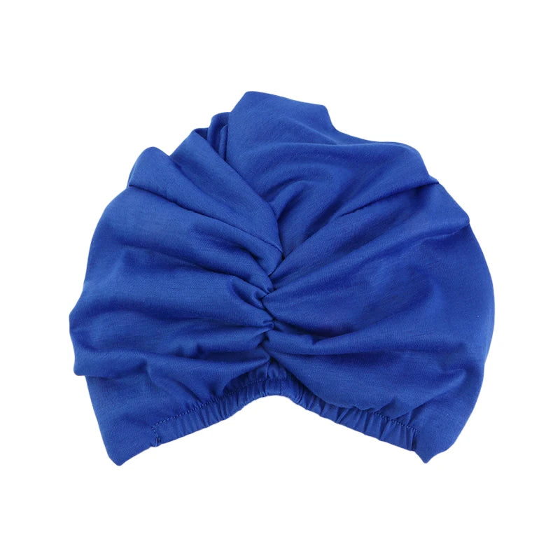 Women Double Layer Satin Lining Stretch Turban