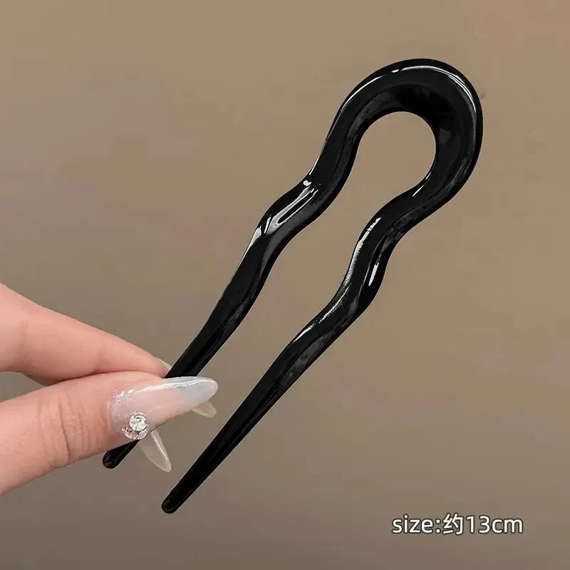 New U-Shaped Hair Fork Women Fashion Hairpins