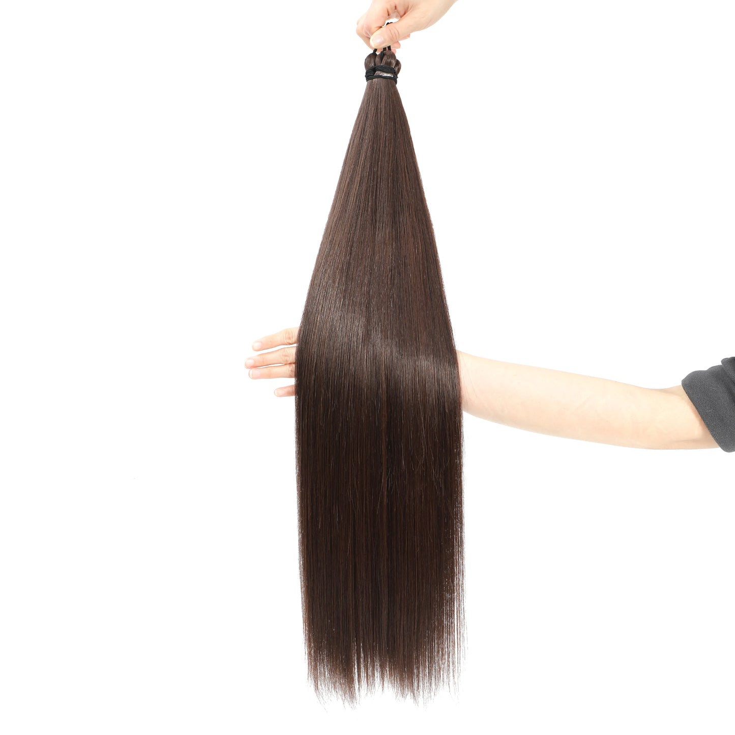 Straight Bundles Synthetic Crochet Hair Synthetic