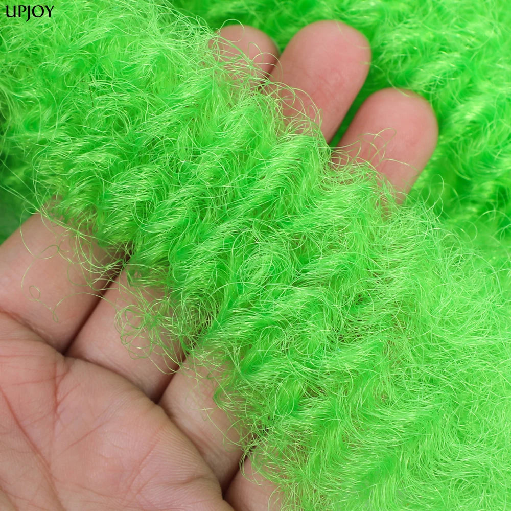 Afro Kinky Curly Marley Synthetic 12inch Hair - Various Colors Available