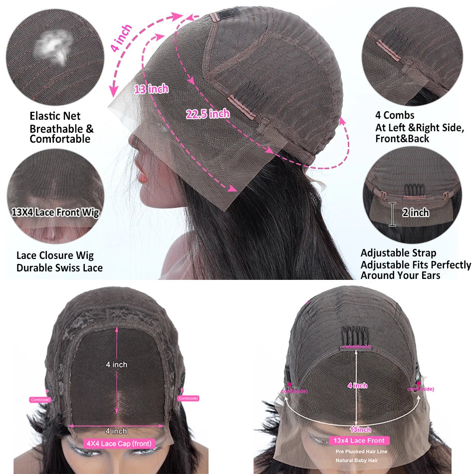 Deep Kinky Curly - HD Transparent Lace Frontal  Human Hair Wig