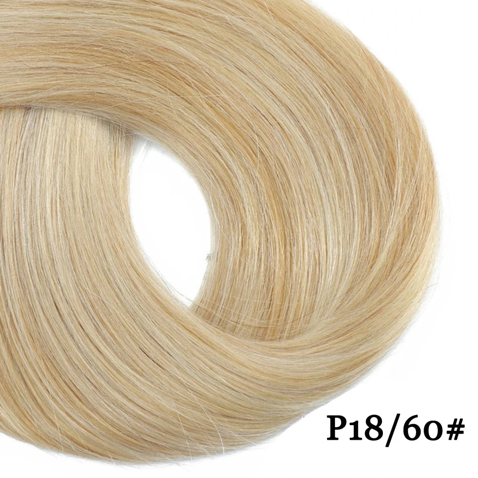 Straight V Part Human Hair Wig - Various Colors Available