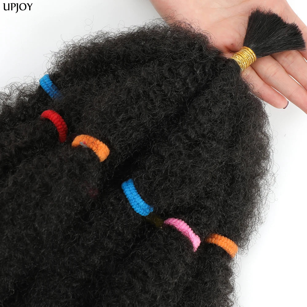 Afro Kinky Curly Marley Synthetic 12inch Hair - Various Colors Available