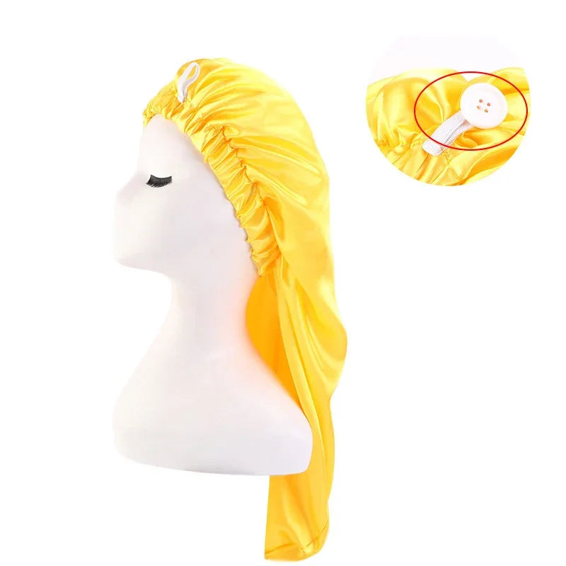 Unisex Elastic Bonnet  for Long Hair