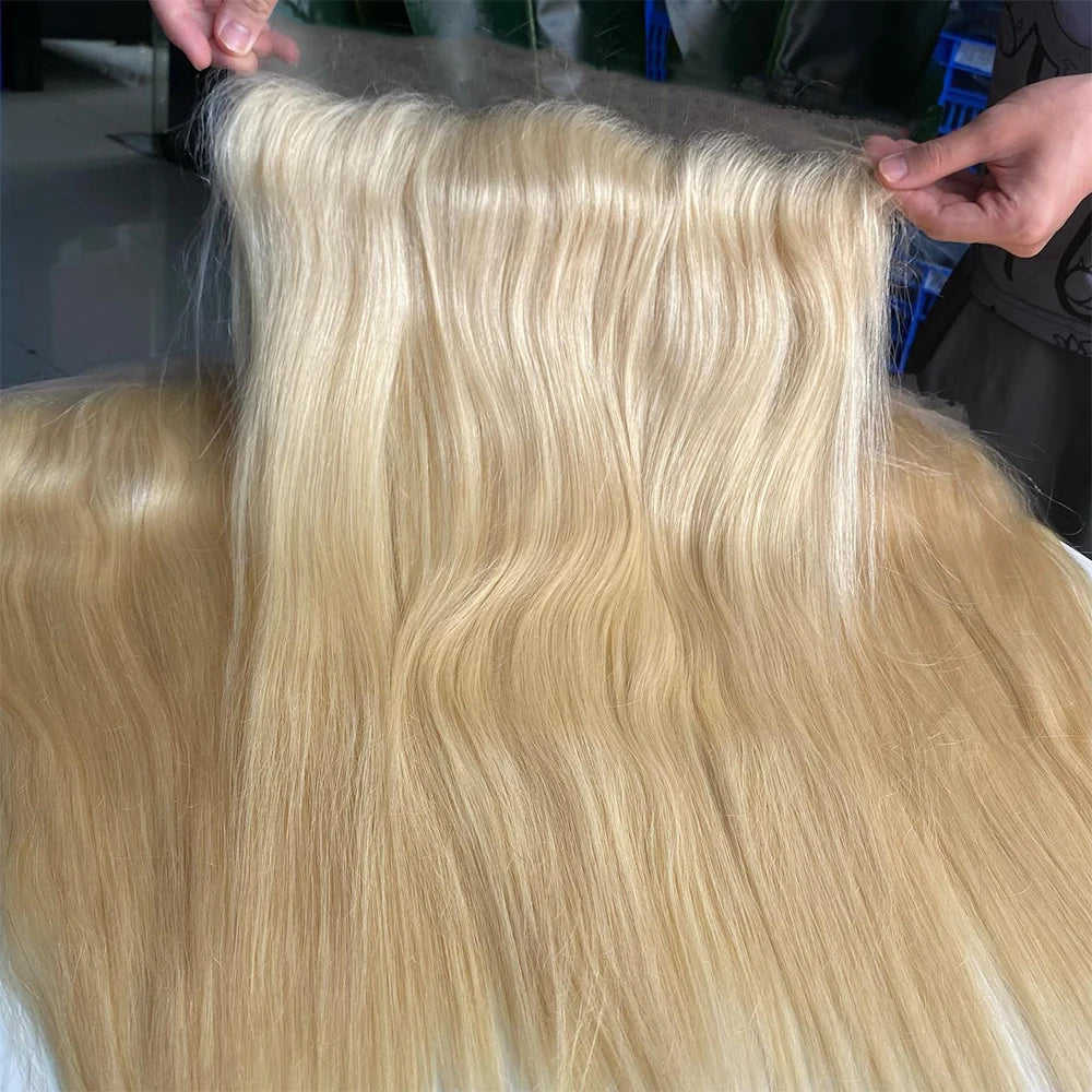 Transparent Lace Frontal Pre Plucked With Baby Hair - Blonde 613, 13x4
