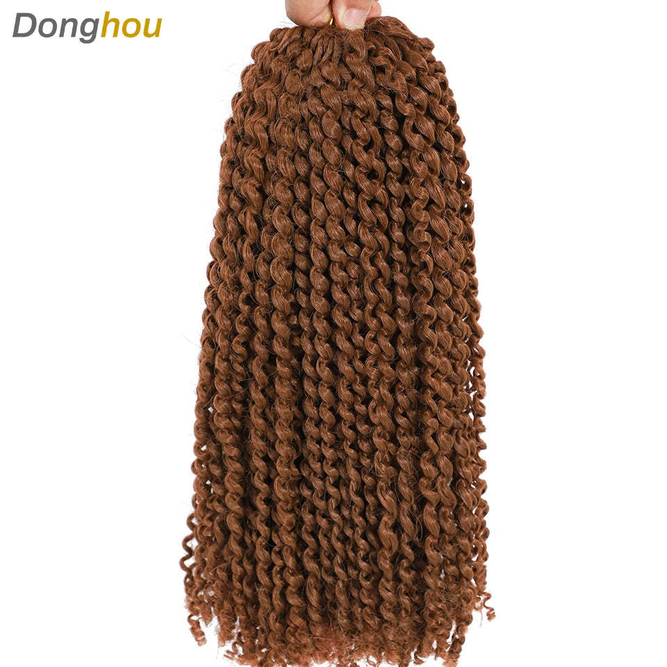 Curly Passion Twist Synthetic Crochet Hair - Various Colors Available