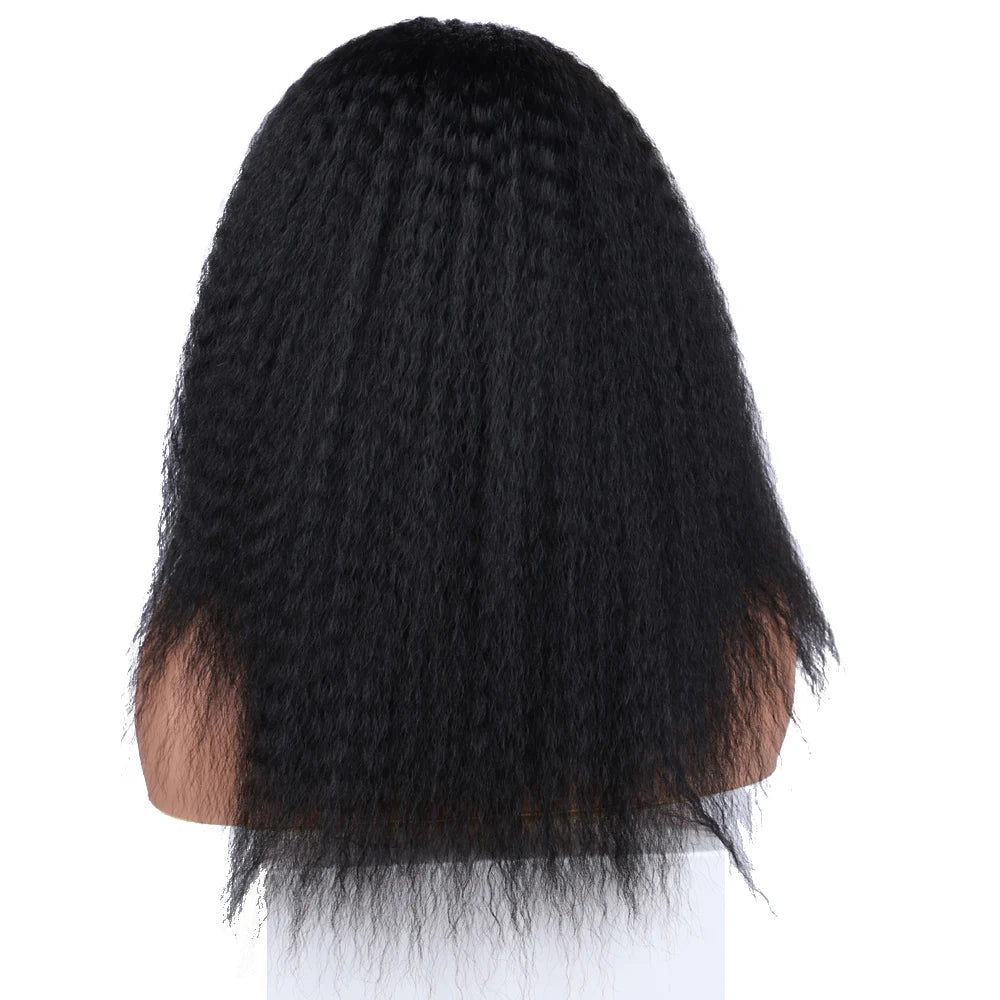 Yaki Straight Synthetic Wig - Blonde Color Available