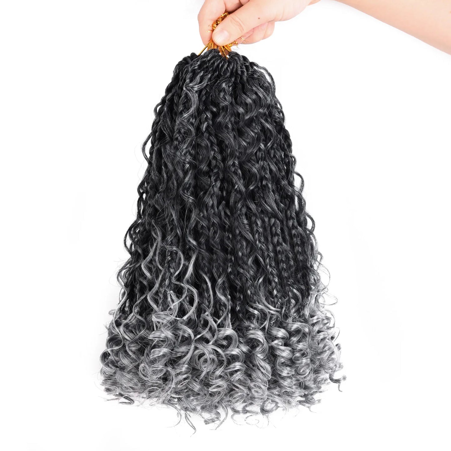 10 Inch Bob Goddess Box Braids Crochet Synthetic Hair 1Pcs/Lot
