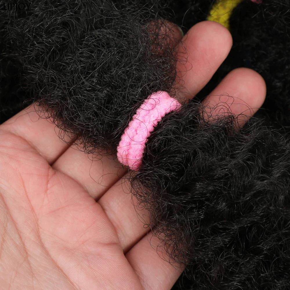 Afro Kinky Curly Marley Synthetic 12inch Hair - Various Colors Available