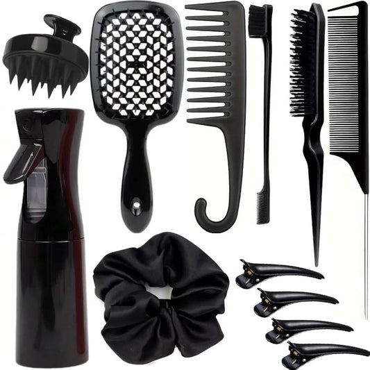 12Pcs Hair Styling Sets - Various Colors Available