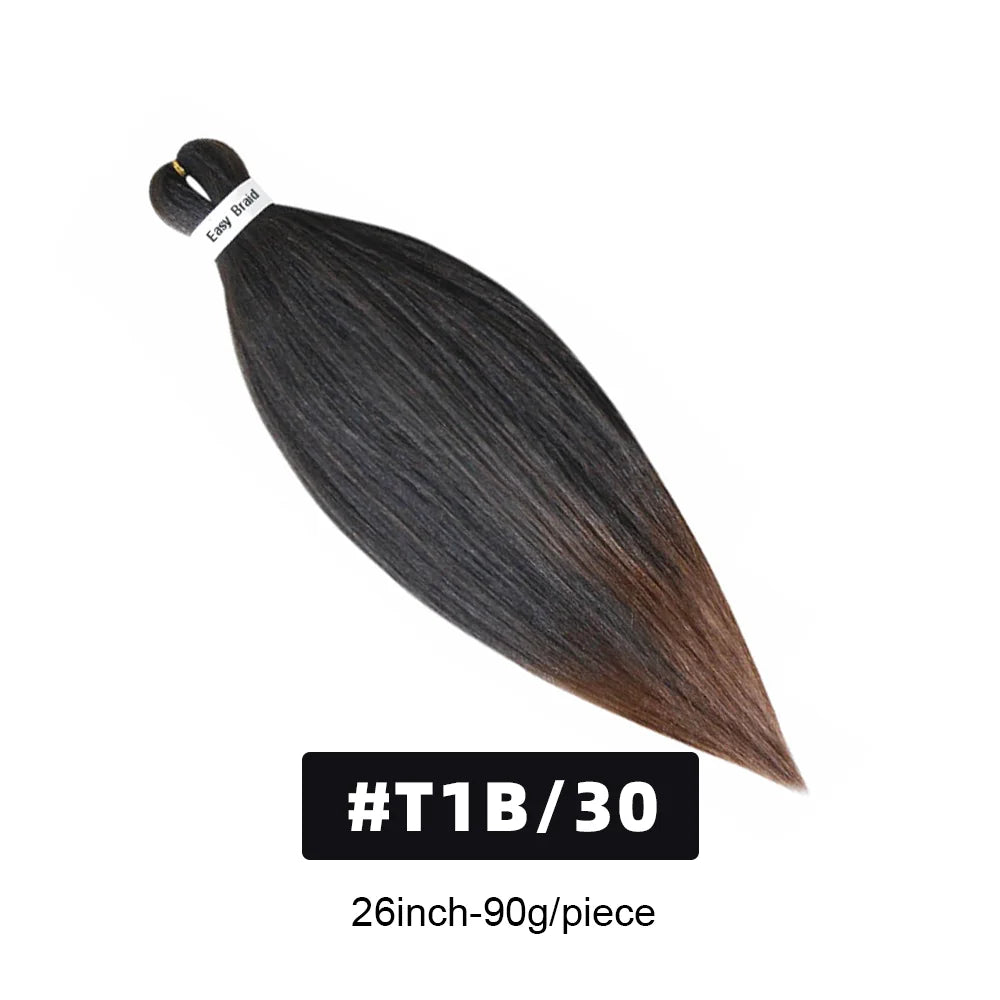 Pre Stretched Synthetic Braiding Hair