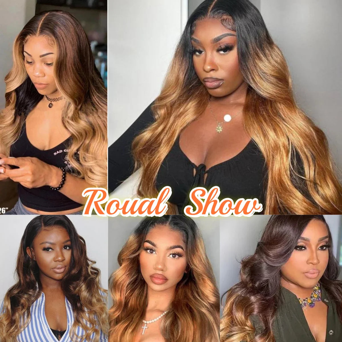 Ombre Body Wave 100% Unprocessed Virgin Brazilian Human Hair