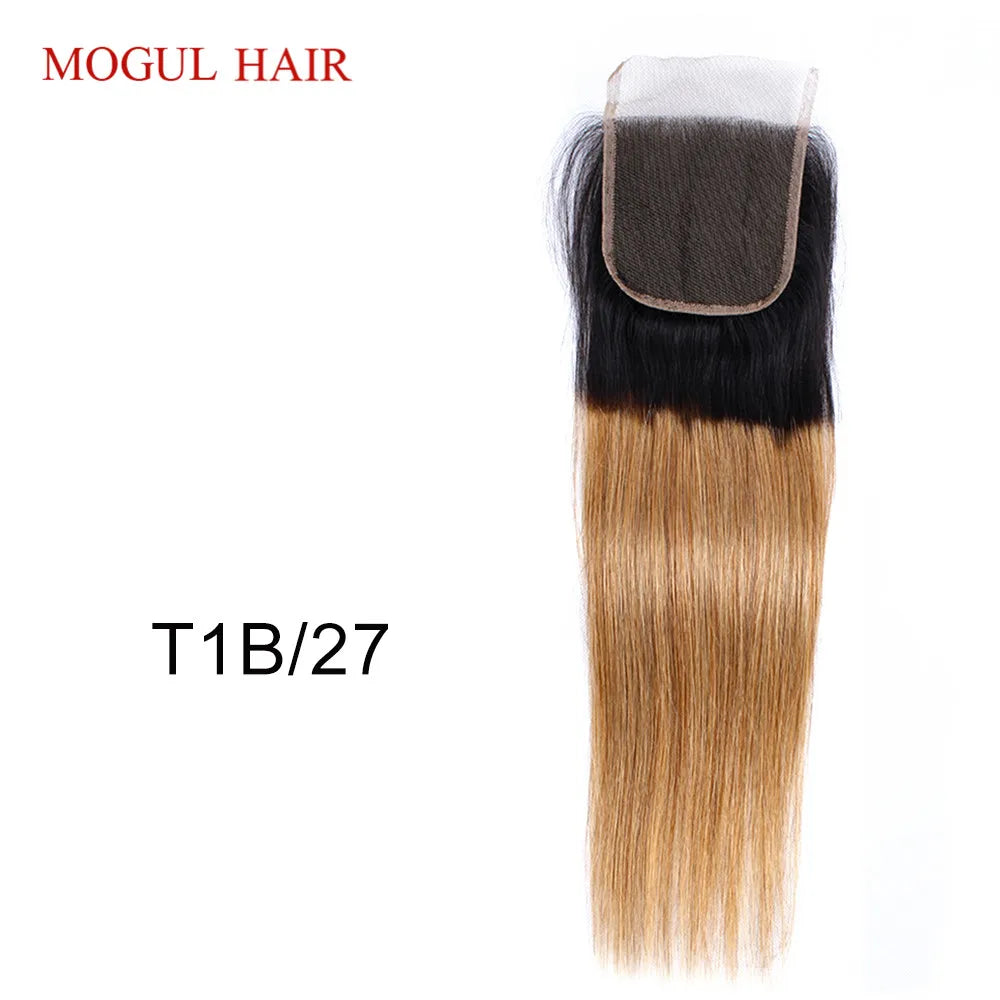 Straight Remy  Human Hair Transparent Lace & Closure - Various Options Available