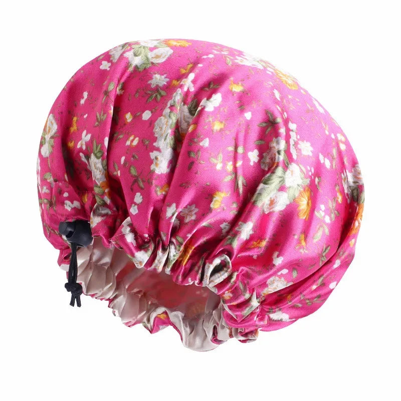 Girls Satin Wide Band Bonnet For Babies/Children