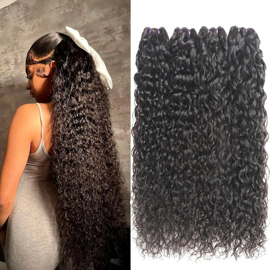 Water Wave Peruvian 100% Human Hair Bundles