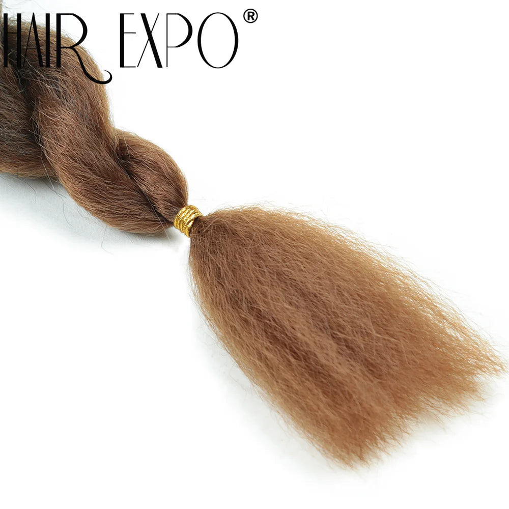 26Inch Yaki Straight Braiding Synthetic Hair - Various Colors Available