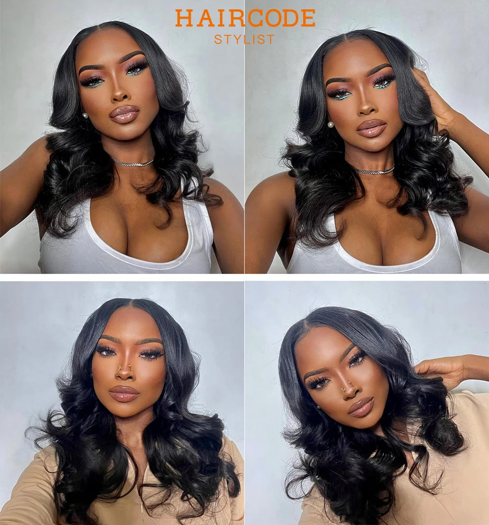 Body Wave Bob - Transparent Lace Frontal Human Hair Wig