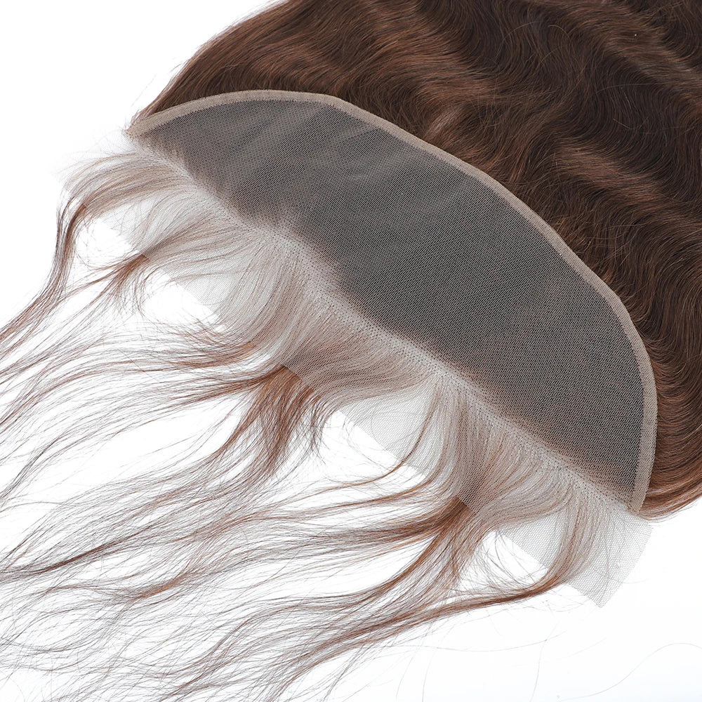 100% Remy Human Hair Transparent Lace Closure or Frontals - Various Options Available
