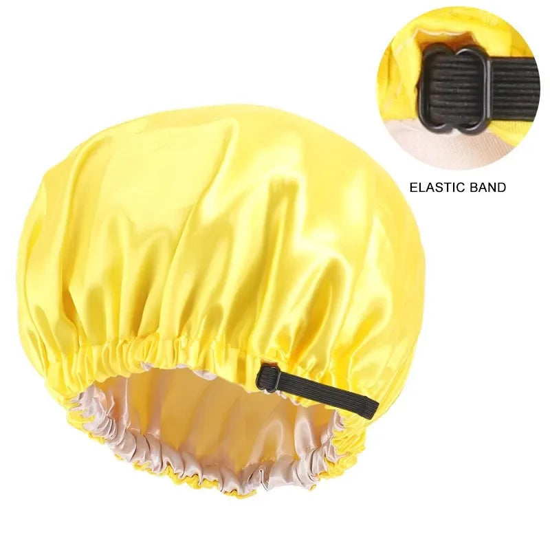 Girls Satin Wide Band Bonnet For Babies/Children