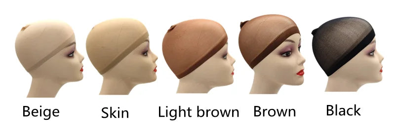 2pc/Bag Top Stocking Wig Caps