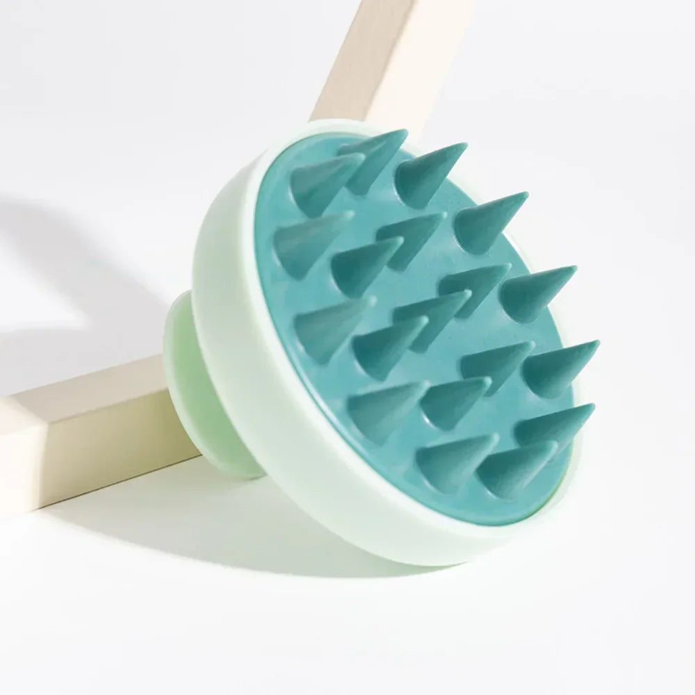 1pc Silicone Shampoo Brush Head Scalp Massage