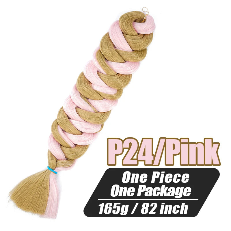 Xpression Pre Stretched Synthetic Braiding Hair - Various Colors Available