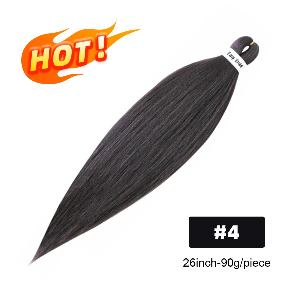 Pre Stretched Synthetic Braiding Hair
