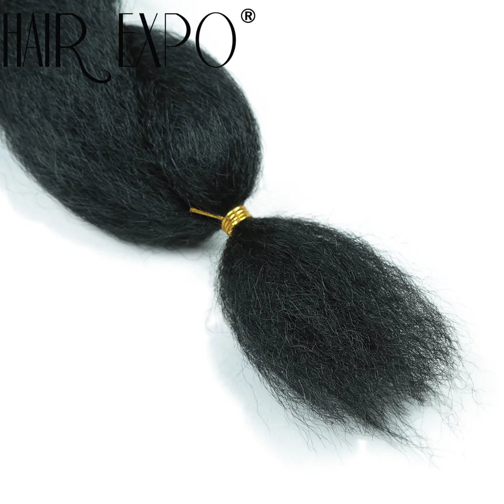 26Inch Yaki Straight Braiding Synthetic Hair - Various Colors Available