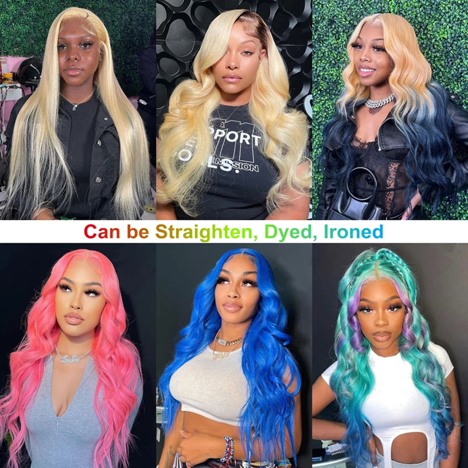 Blonde Body Wave - HD Lace Frontal Human Hair Wig