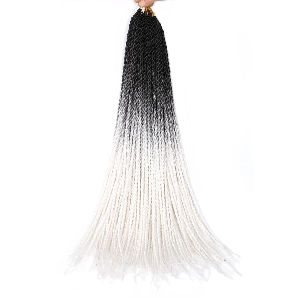 Synthetic Long Pre-Looped Box Braids Crochet Hair