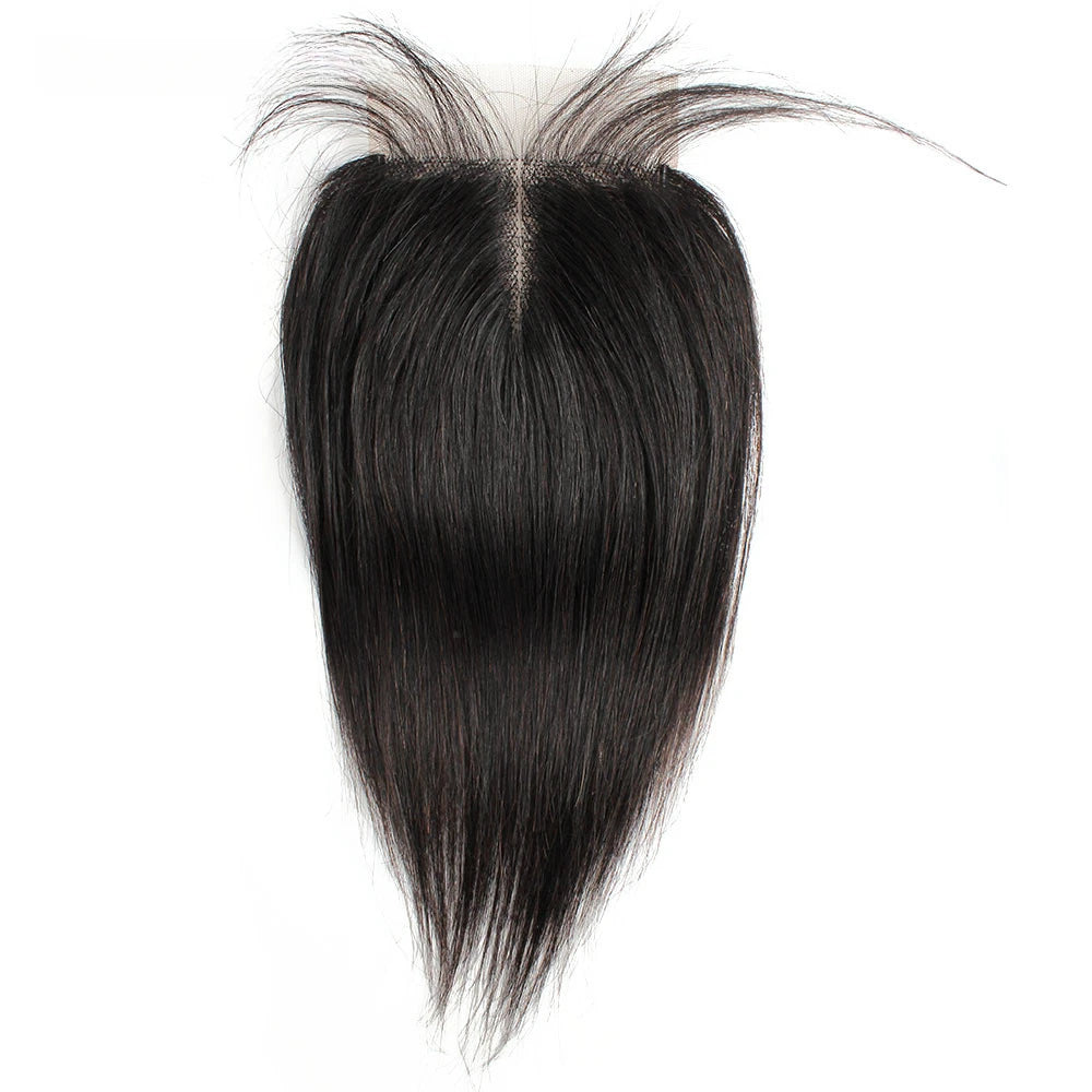 T Lace Middle Part Transparent Lace Closure Remy Human Hair - Various Options Available
