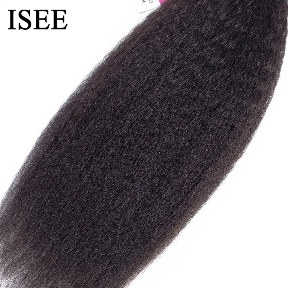 Kinky Straight Bundles 100% Human Hair