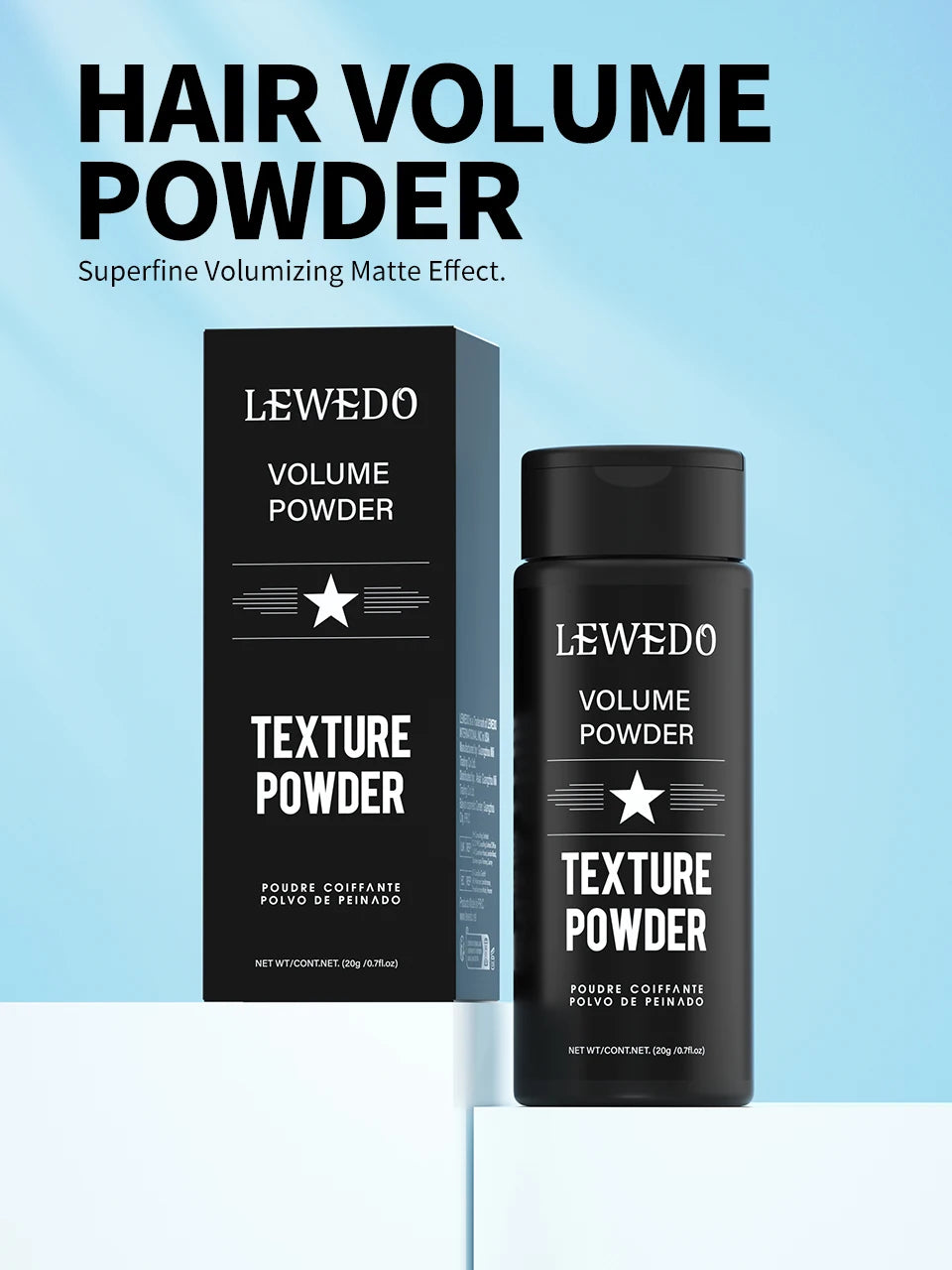 Hair Styling Powder Oil Control Hair Powder Fluffy Hair Powder Increase Hair Volume Instantly Long-Lasting Styling For Men Women
