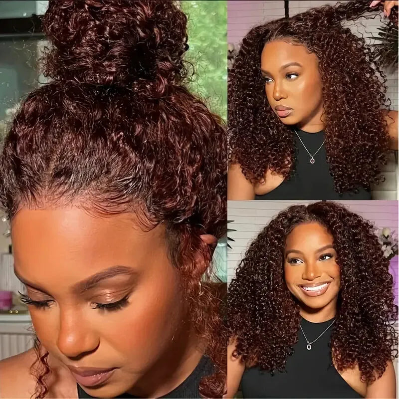 Loose Deep Wave - HD Transparent Lace Front Human Hair Glueless Wig