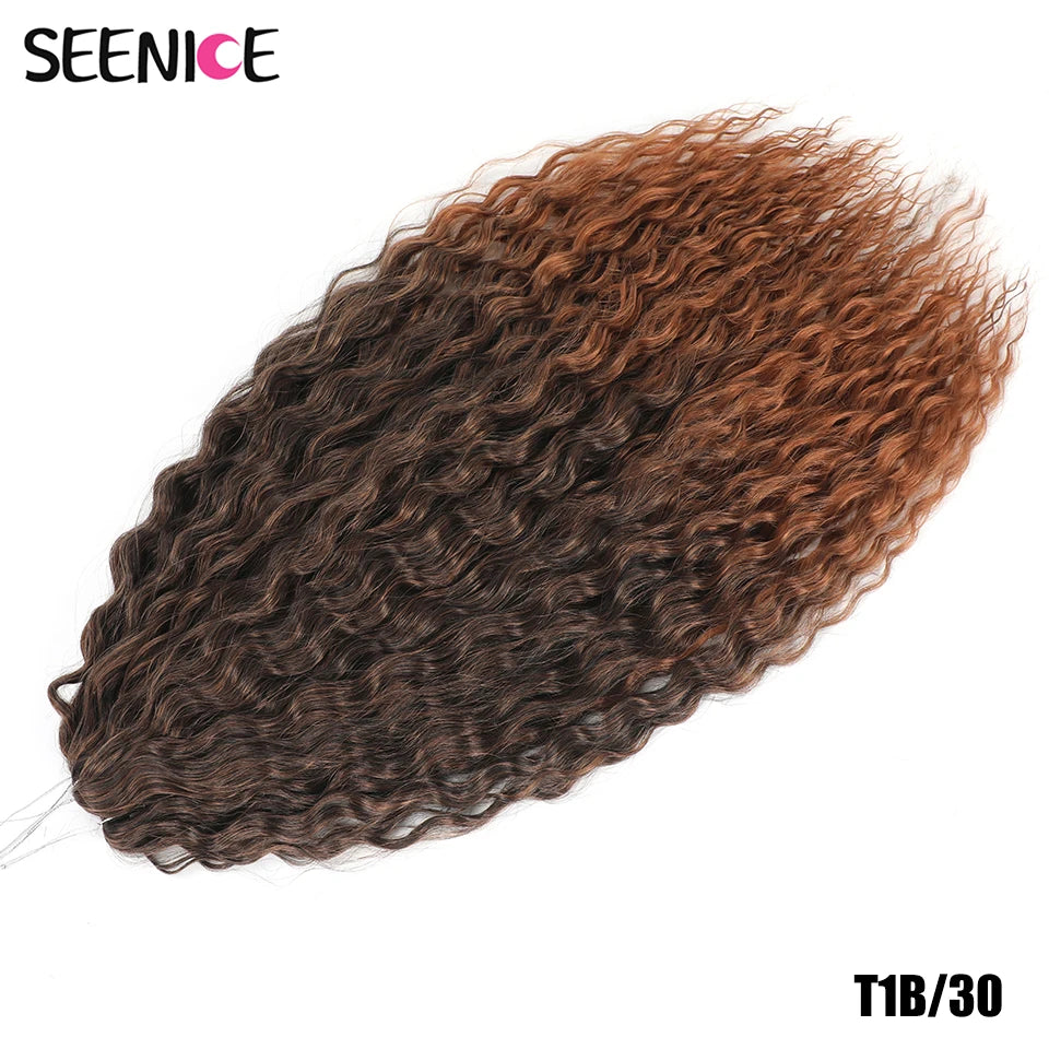 Synthetic Water Wave Twist Crochet Hair - Various Colors Available