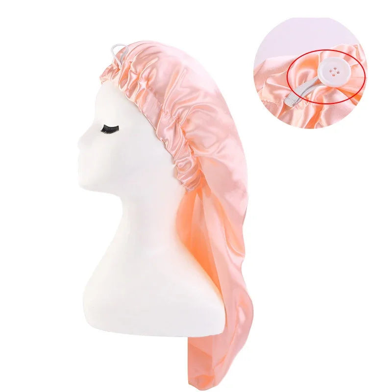 Unisex Elastic Bonnet  for Long Hair
