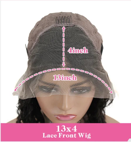 Loose Deep Water Wave - Glueless HD Lace Frontal Ready To Wear Human Hair Wig