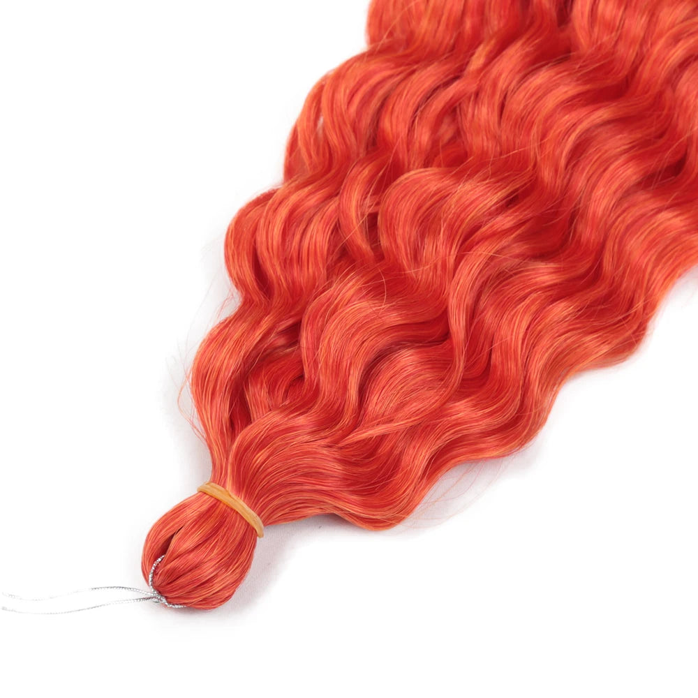Water Wave Synthetic Crochet Hair - Various Colors Available