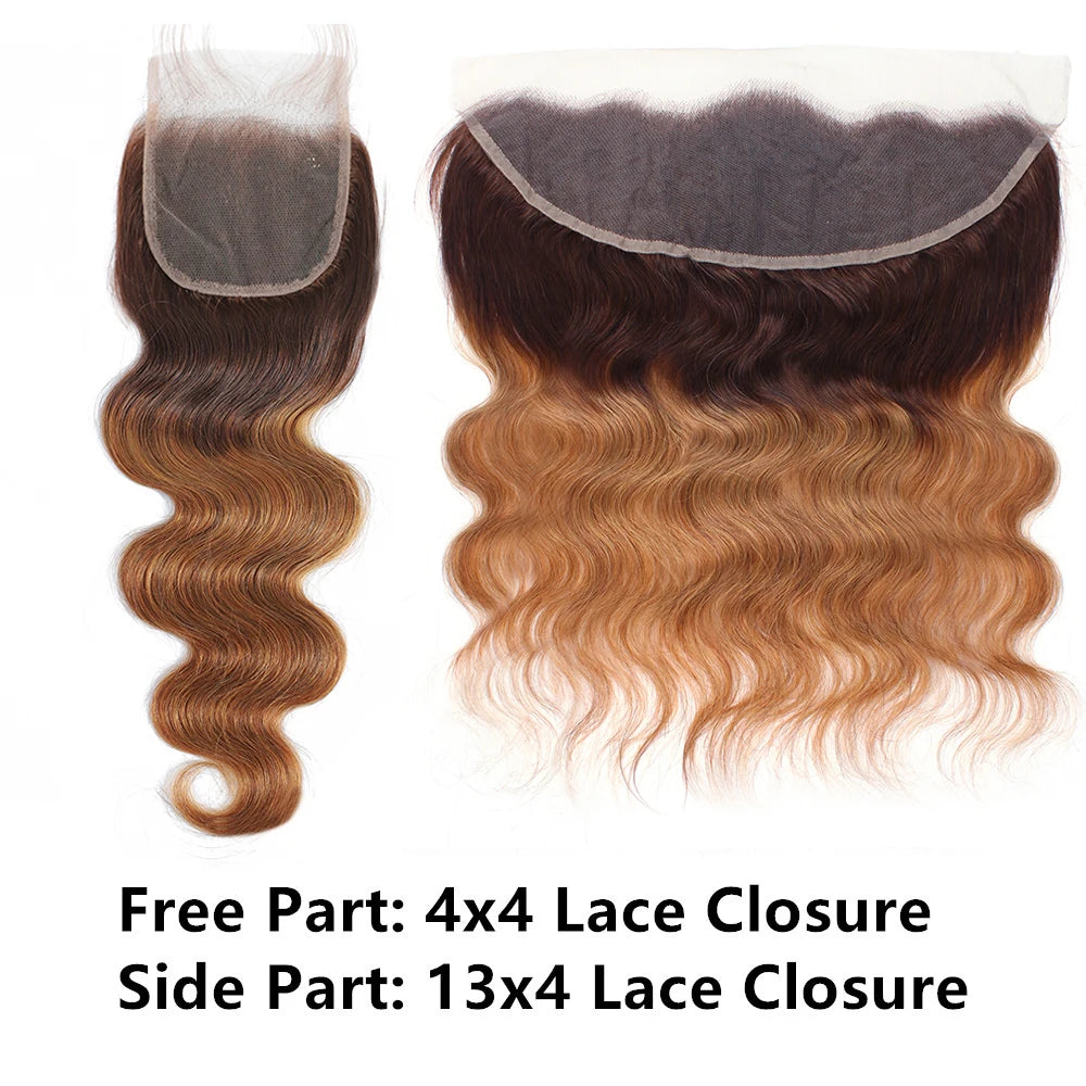 Remy Brazilian Body Wave Human Hair Lace Frontal With Baby Hair - Various Options Available