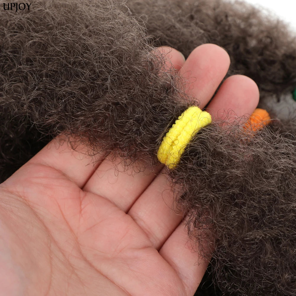 Afro Kinky Curly Marley Synthetic 12inch Hair - Various Colors Available