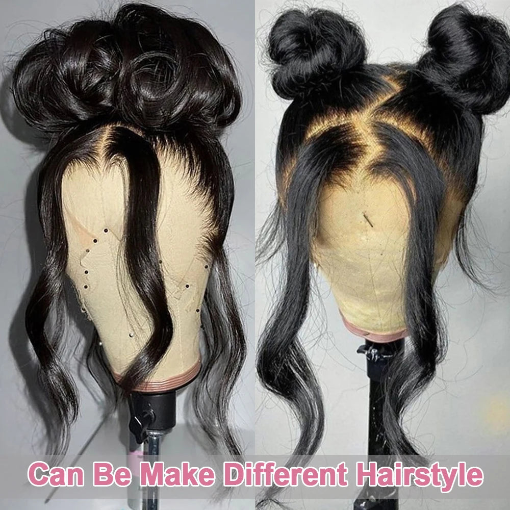 Body Wave - Transparent HD Full 360 Pre Plucked Lace Front Human Hair Wig