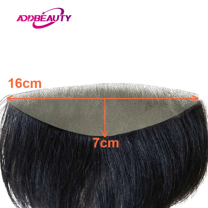 Vloop Thin PU Invisible Skin Human Hair Capillary Prothesis Frontal - Various Options Available