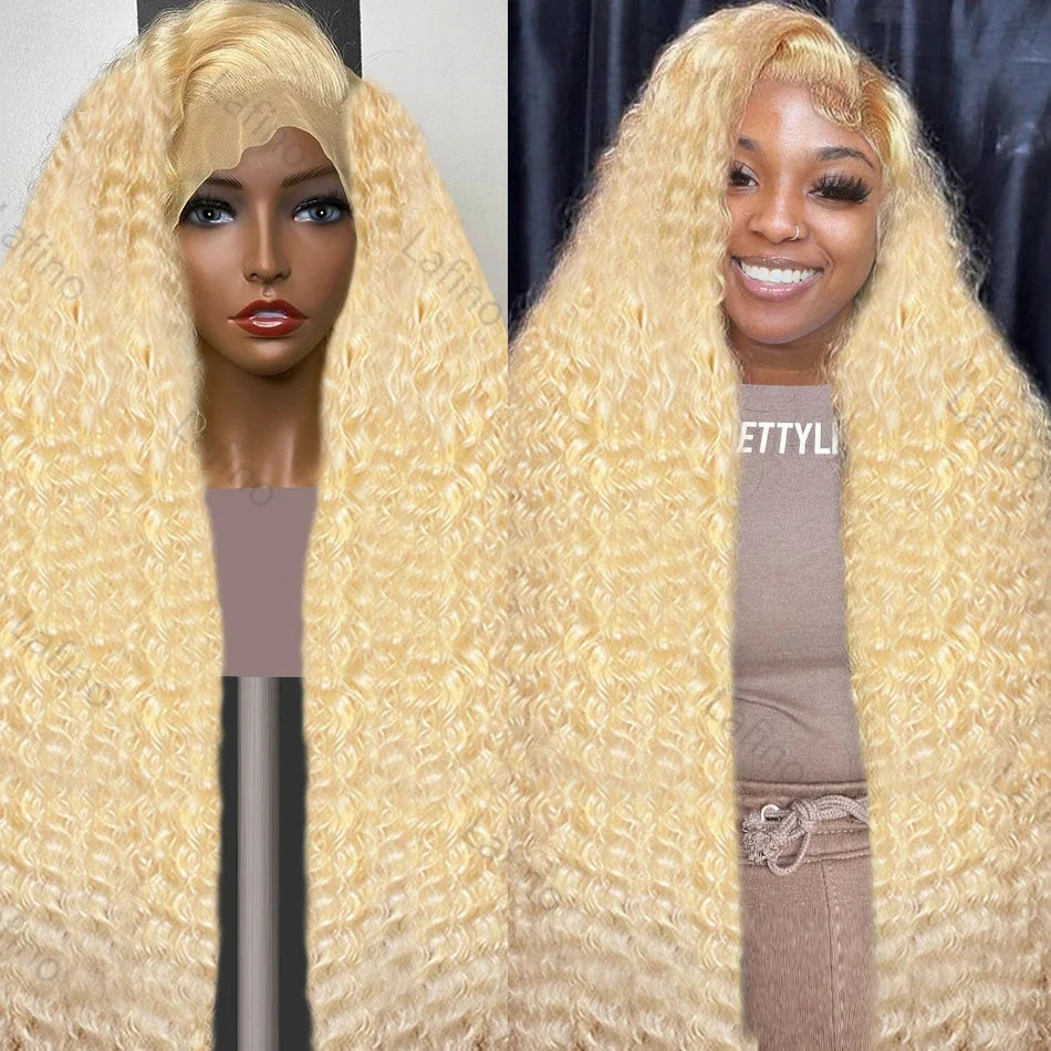 Blonde Deep Wave - HD Lace Frontal Human Hair Wig