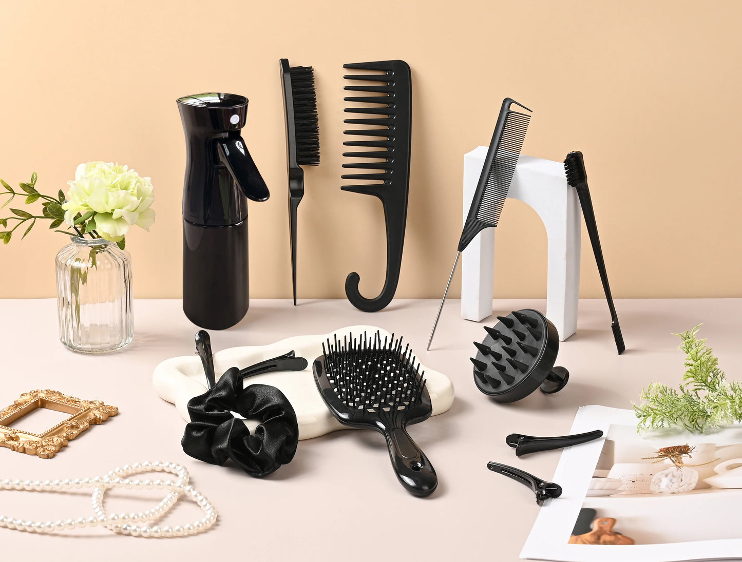 12Pcs Hair Styling Sets - Various Colors Available