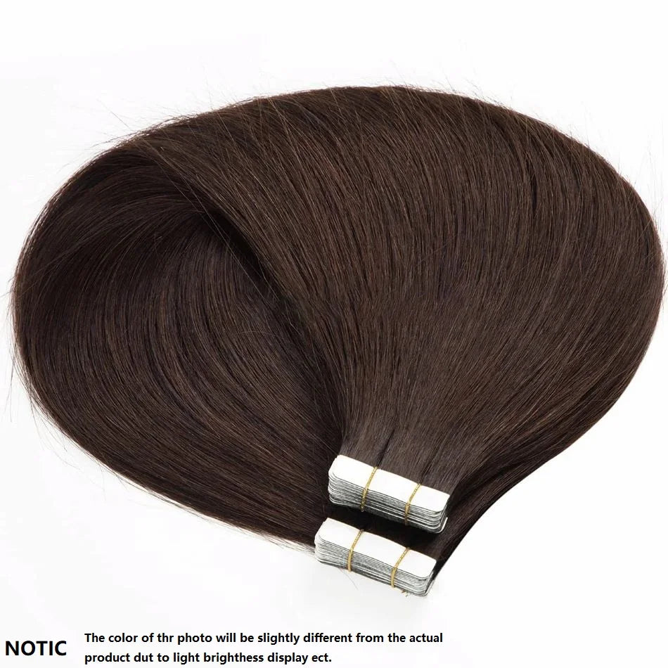 Straight - Tape in Human Hair Extensions 20 Pcs