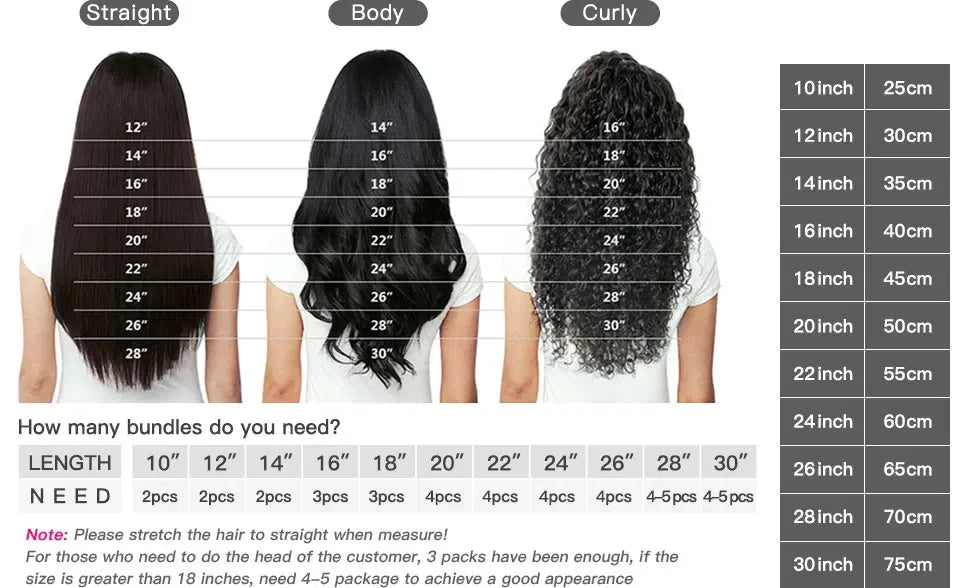 Body Wave Bundles - Human Hair (Two Colors Available)
