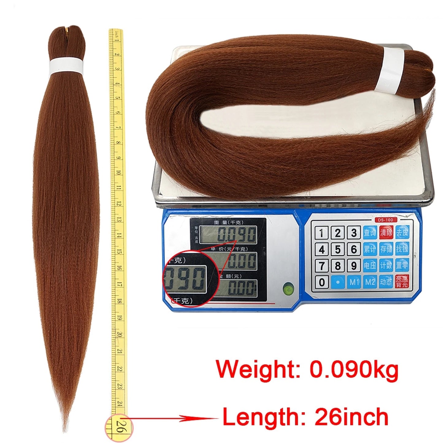 EZ Pre-Stretched Synthetic Braiding Hair