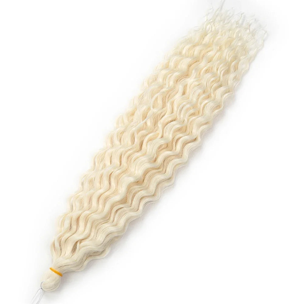Water Wave Synthetic Crochet Hair - Various Colors Available